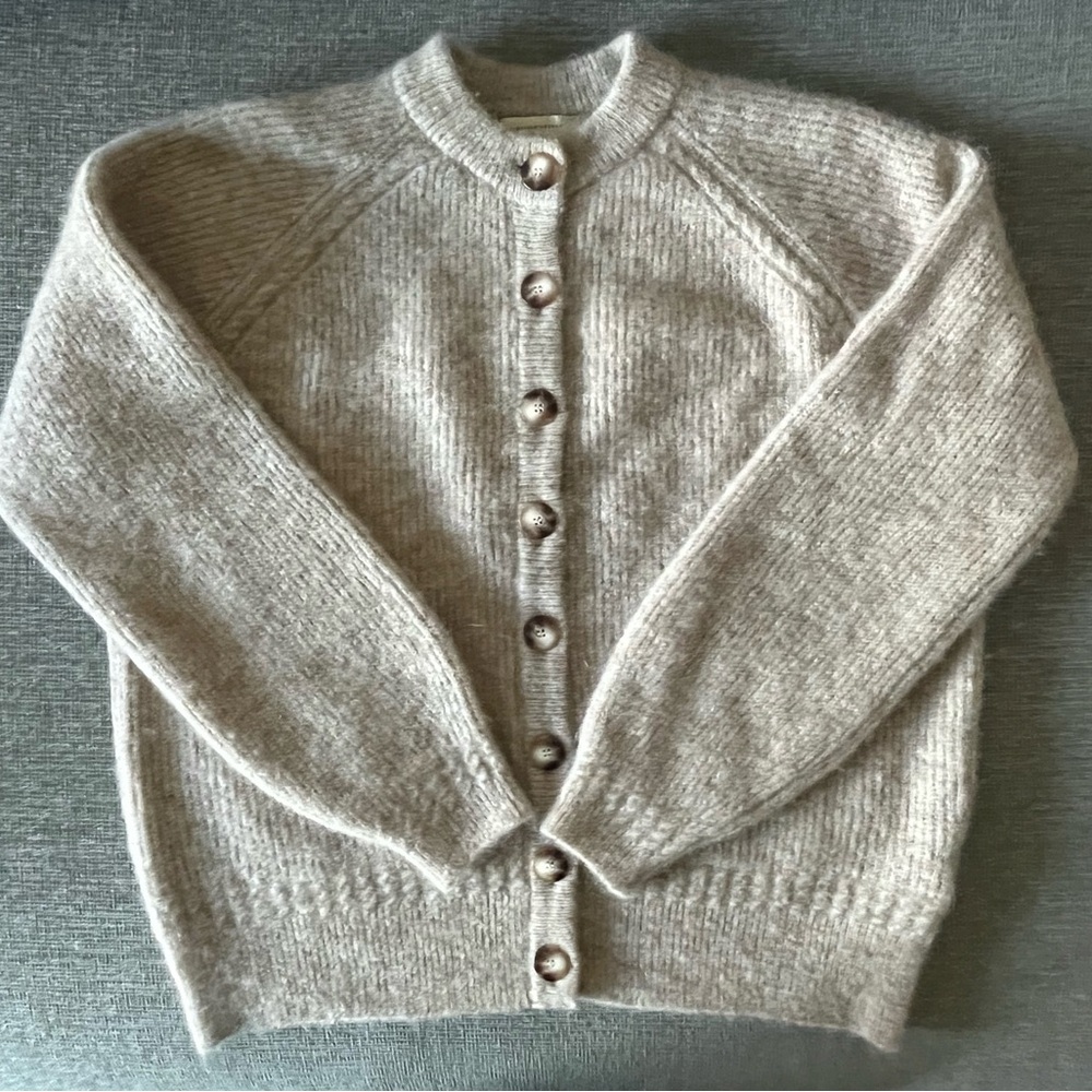 Sézane OTHELLO Cardigan, light Beige, M